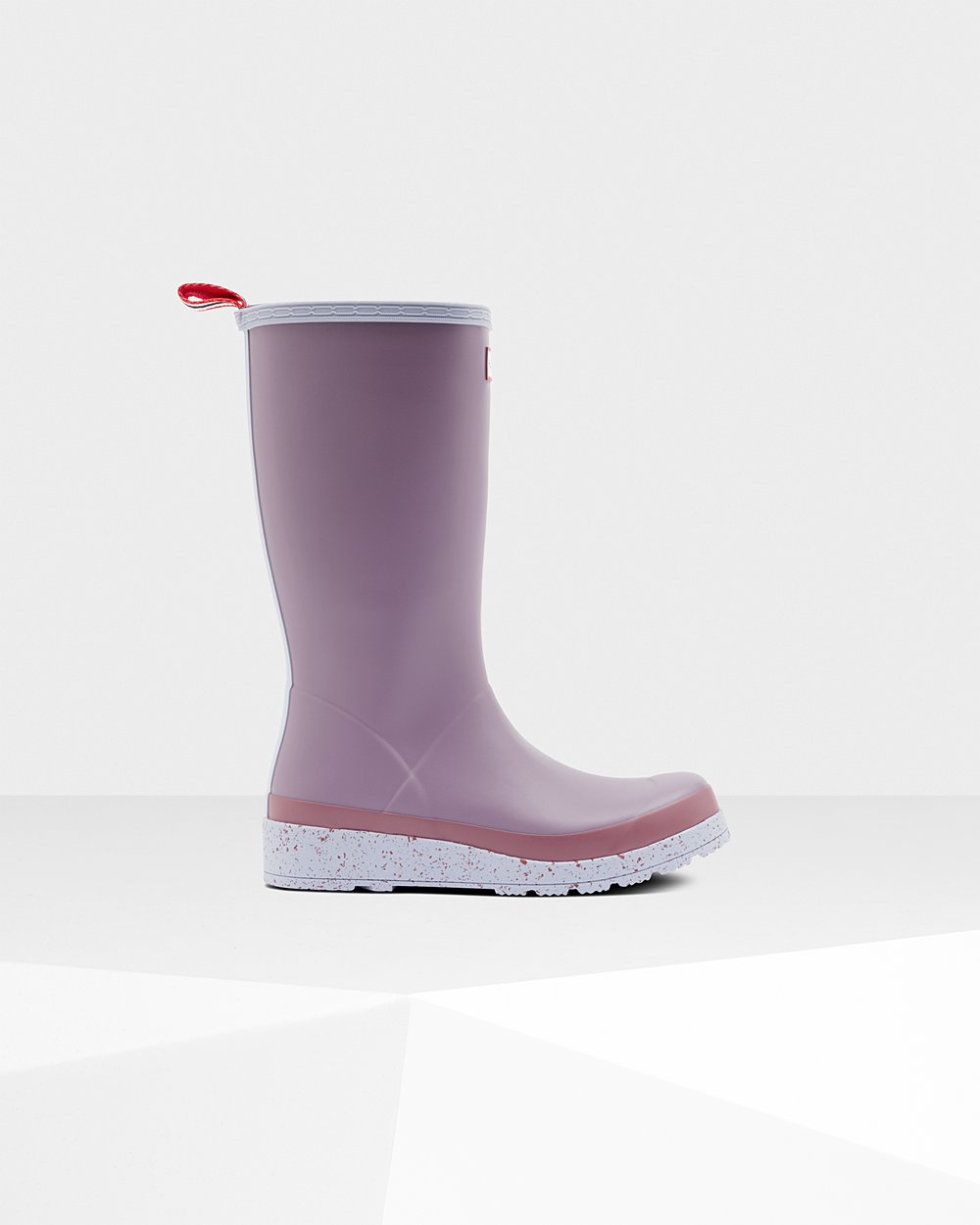 Botas Play Hunter Feminina Roxo - Original Tall Speckle Rain - 82JMBVCAK